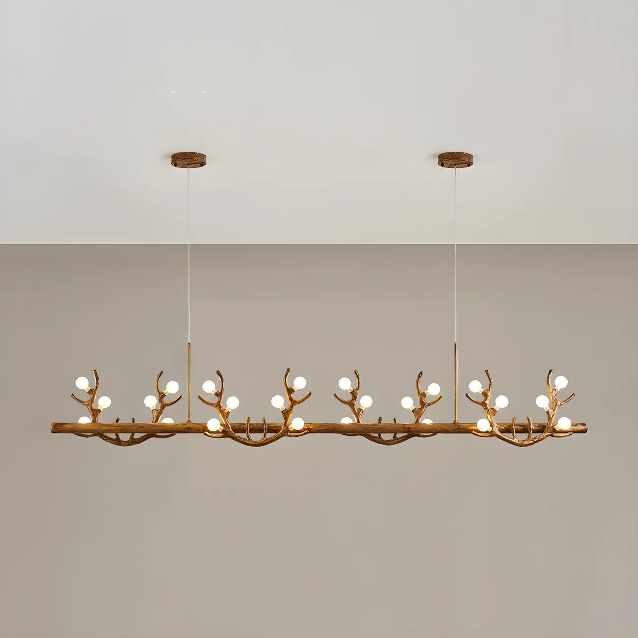 Nordic Antler Modern Island Pendant Light for Kitchen