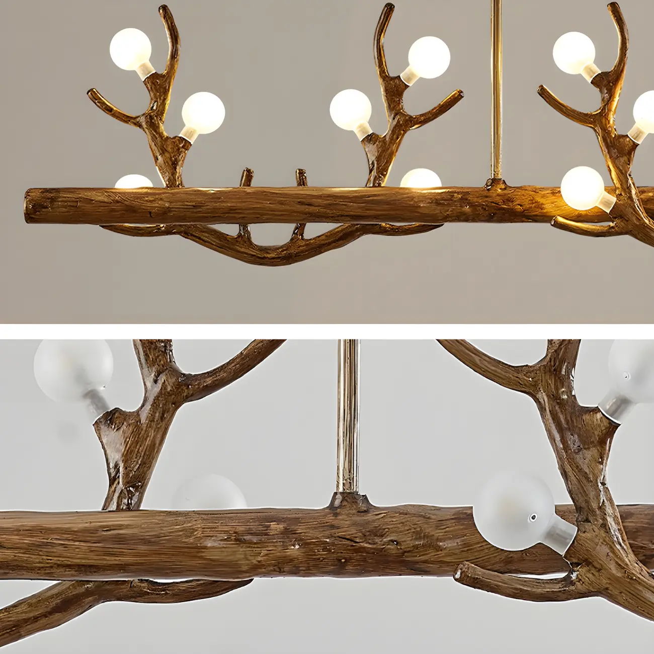 Nordic Antler Modern Island Pendant Light for Kitchen | homeyfad