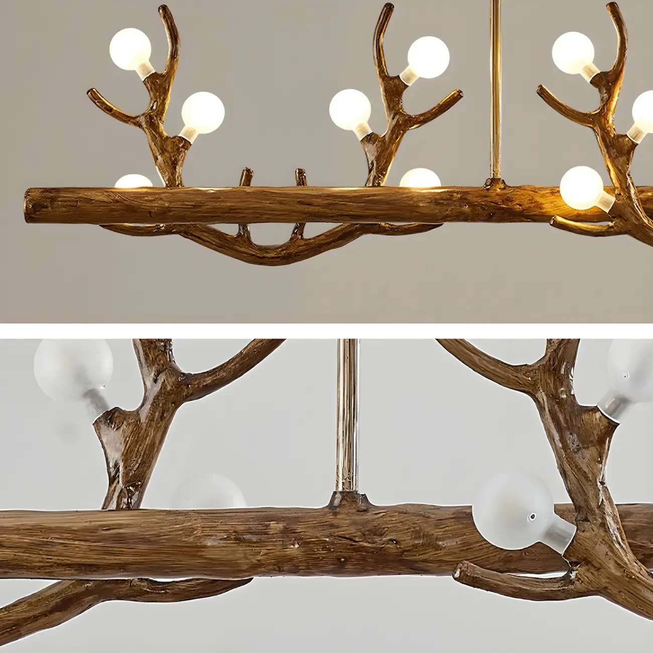 Nordic Antler Modern Island Pendant Light for Kitchen