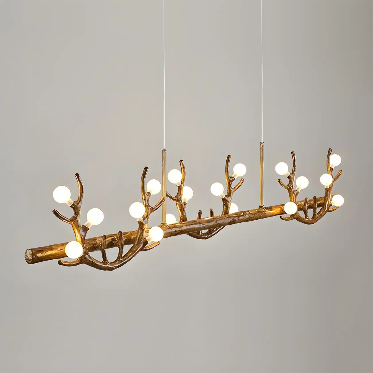 Nordic Antler Modern Island Pendant Light for Kitchen