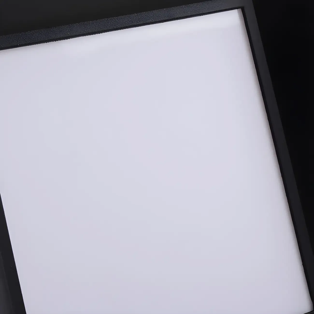 Metal Black Rectangle Post Cap Light Image - 8