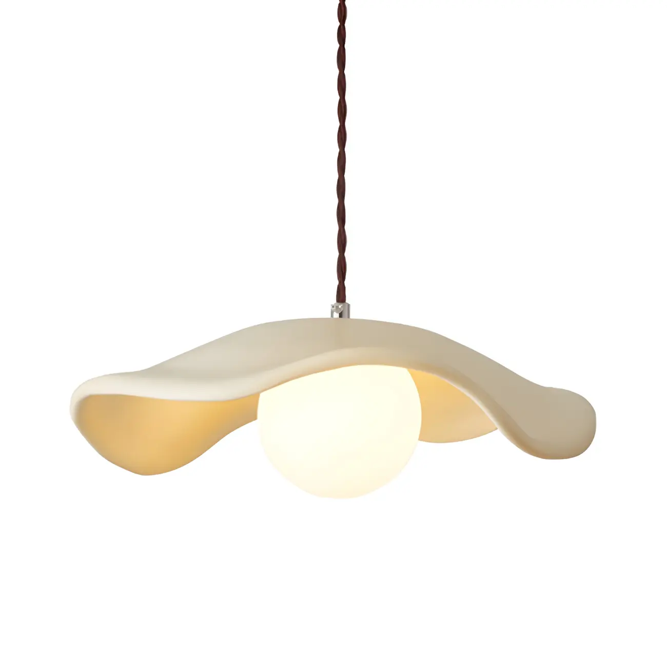 Mini Resin Saucer Pendant Light for Kitchen Island Hanging  Image - 8 | homeyfad