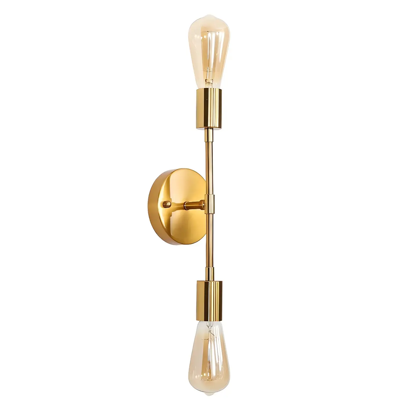 Modern Gold Up Down Bathroom Vanity Light | homeyfad