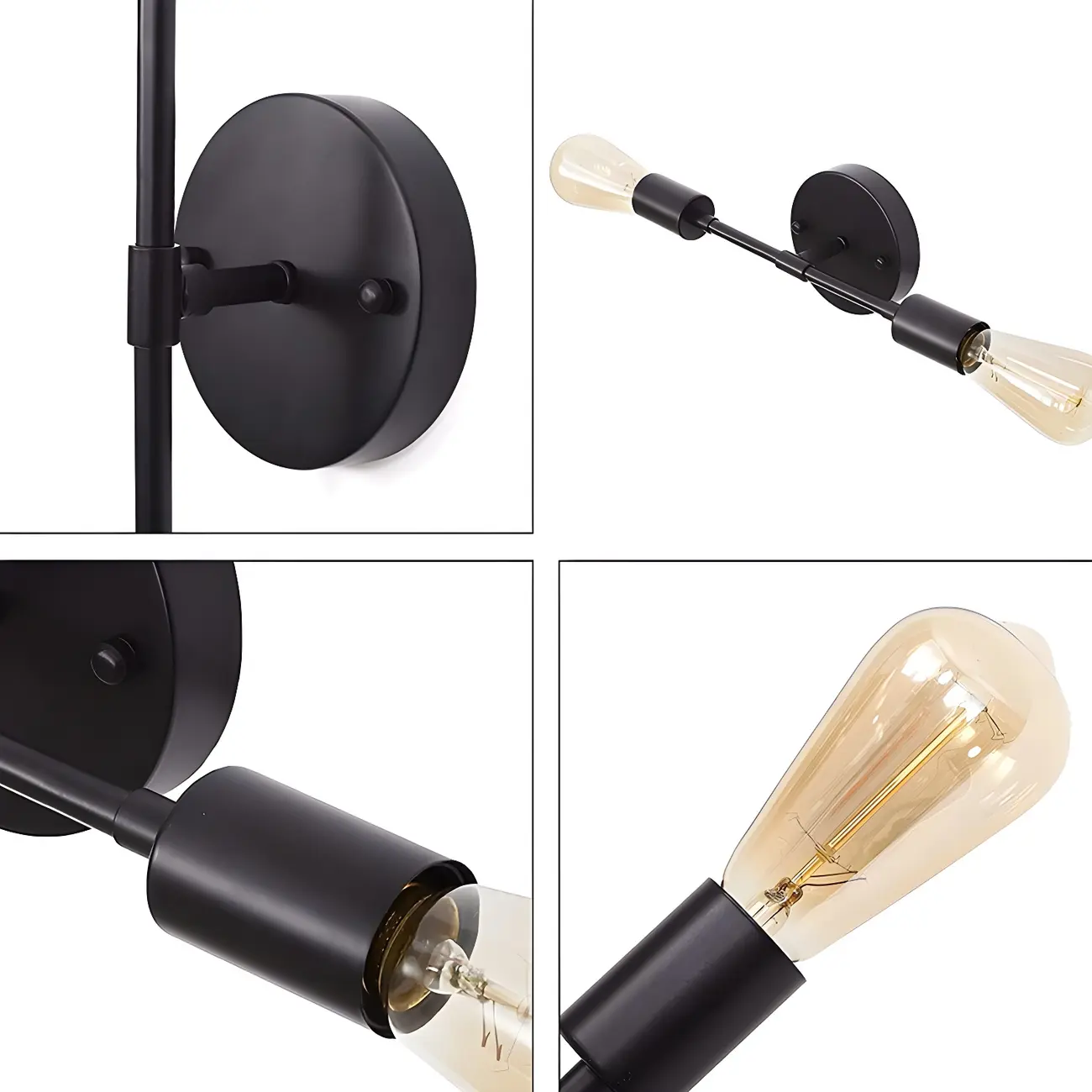 Modern Gold Up Down Bathroom Vanity Light | homeyfad