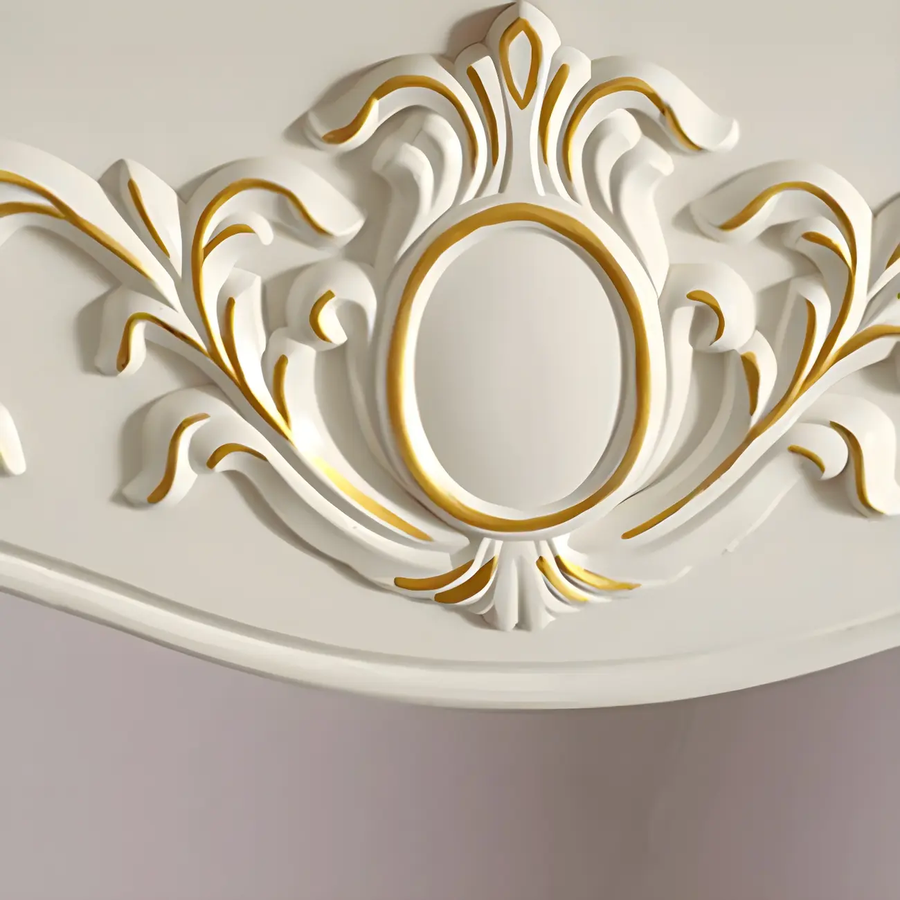 Vintage White Wood Free Form Narrow Console Table Image - 13 | homeyfad