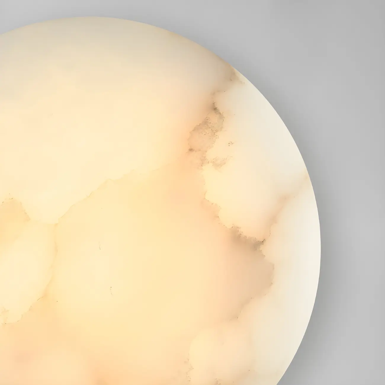 Modern Circular Stone Wall Light Minimalist Design Image - 9 | homeyfad