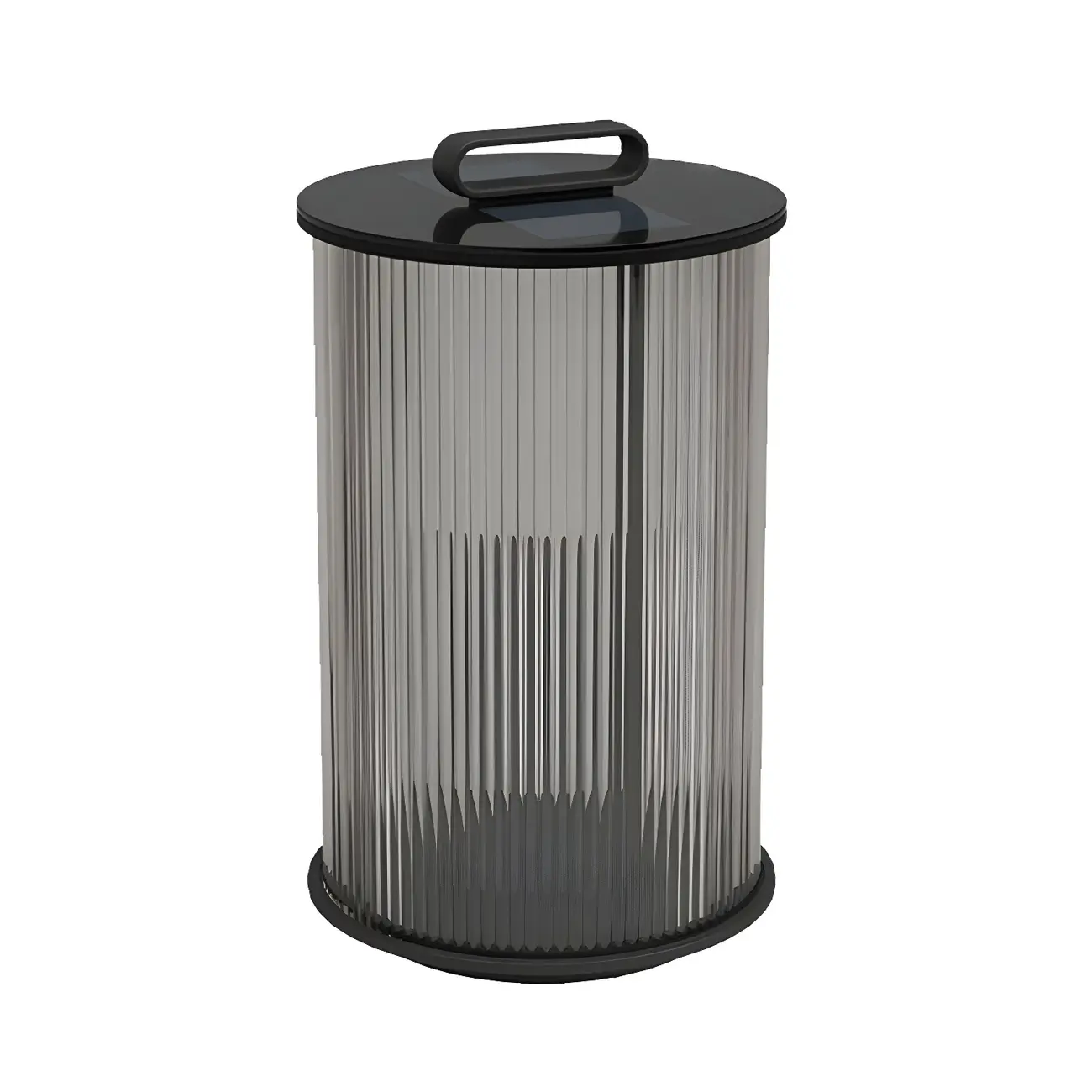 Metal Black Round Solar Post Cap Light Image - 5 | homeyfad