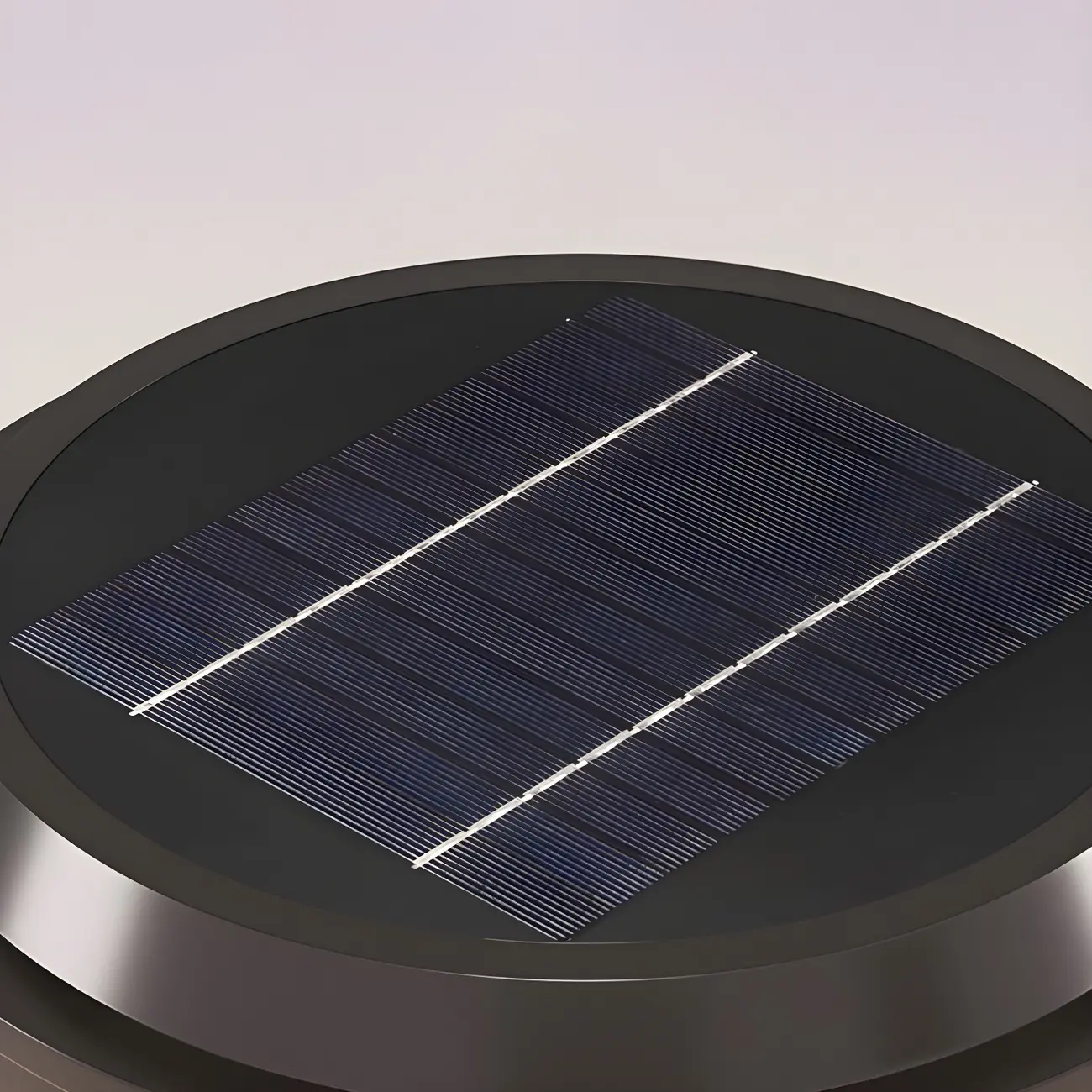 Horizontal and Vertical Striped Glass Cylinder Post Cap Light Image - 10 | homeyfad