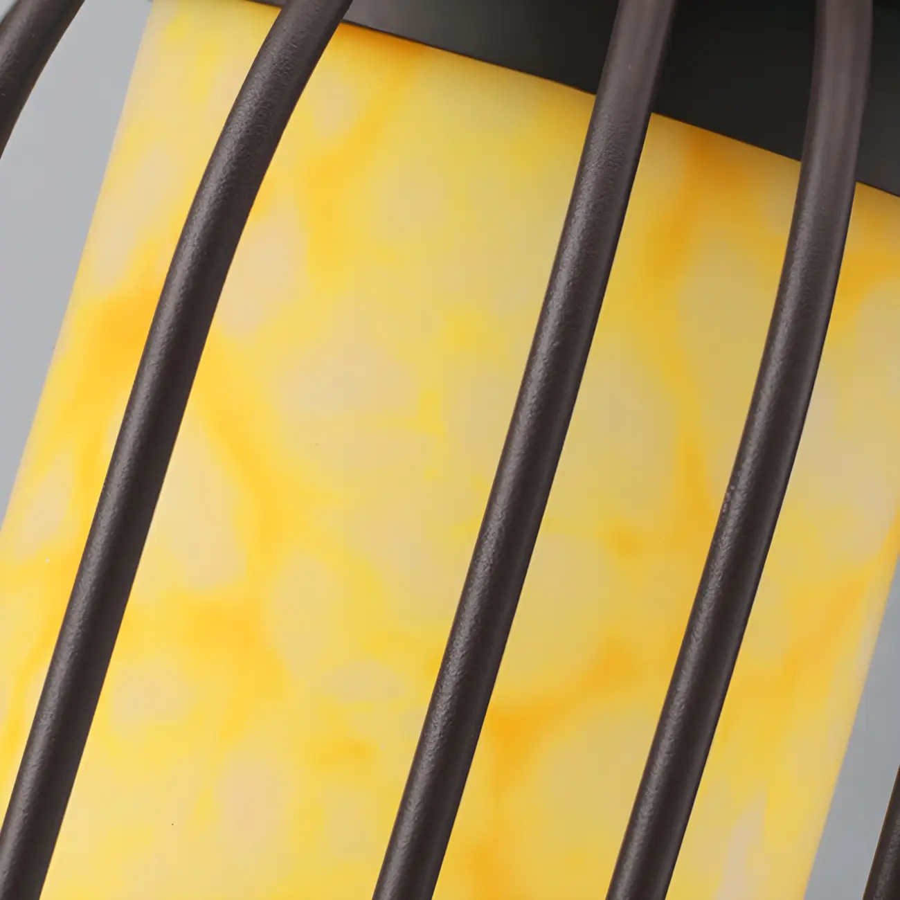  Metal Cage Design Solar Post Cap Light Image - 12 | homeyfad