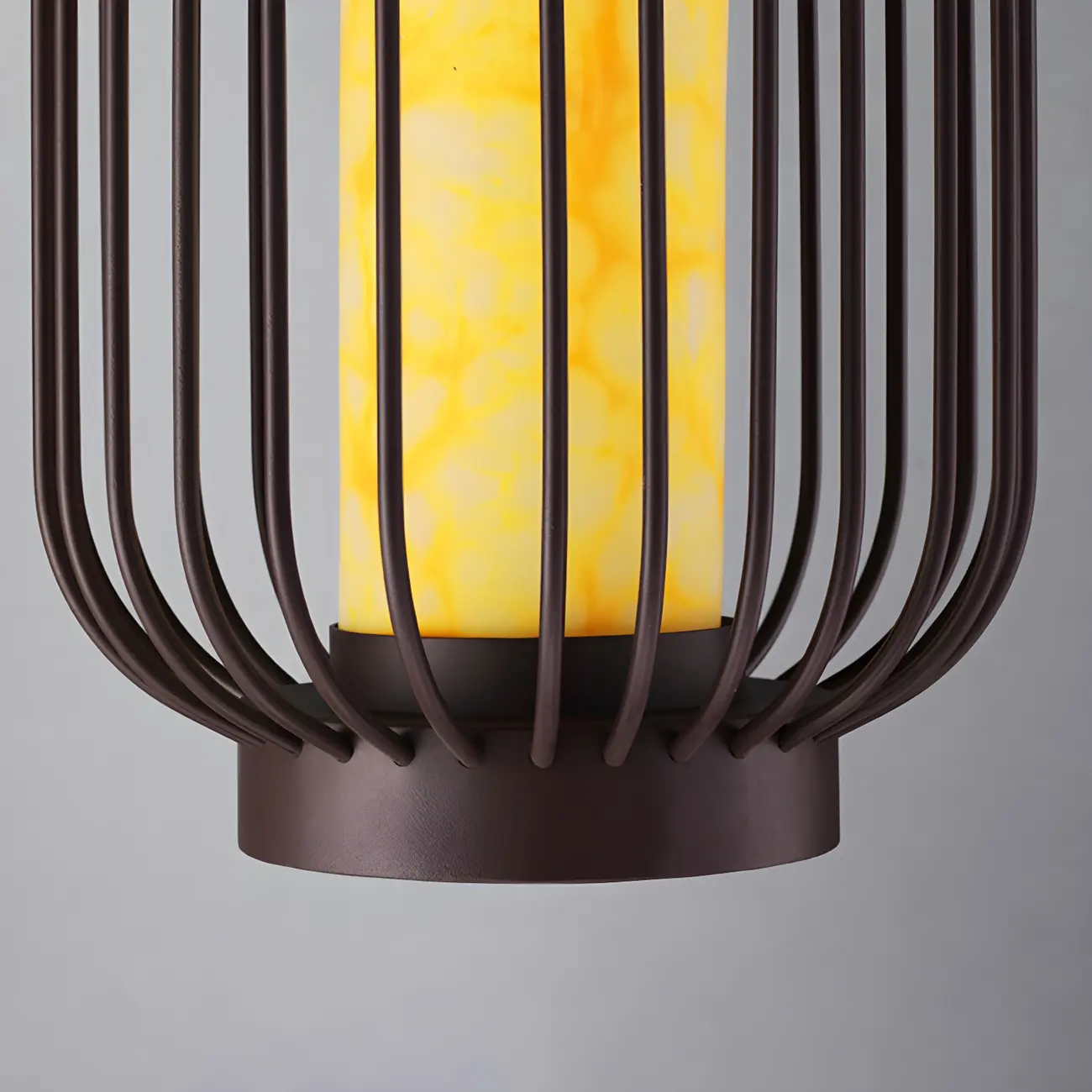  Metal Cage Design Solar Post Cap Light Image - 13 | homeyfad