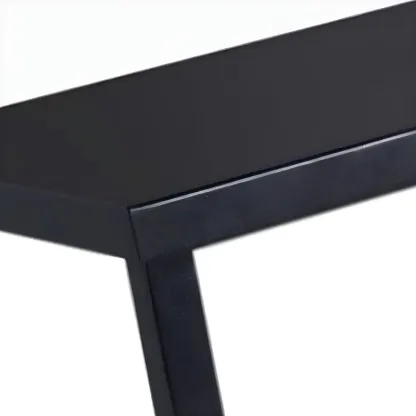 Modern Outdoor Rectangle Pillar Table Light with LED for Patio Image - 11
