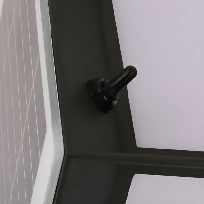 Simple Solar Black Metal Cube Post Cap Light Image - 9