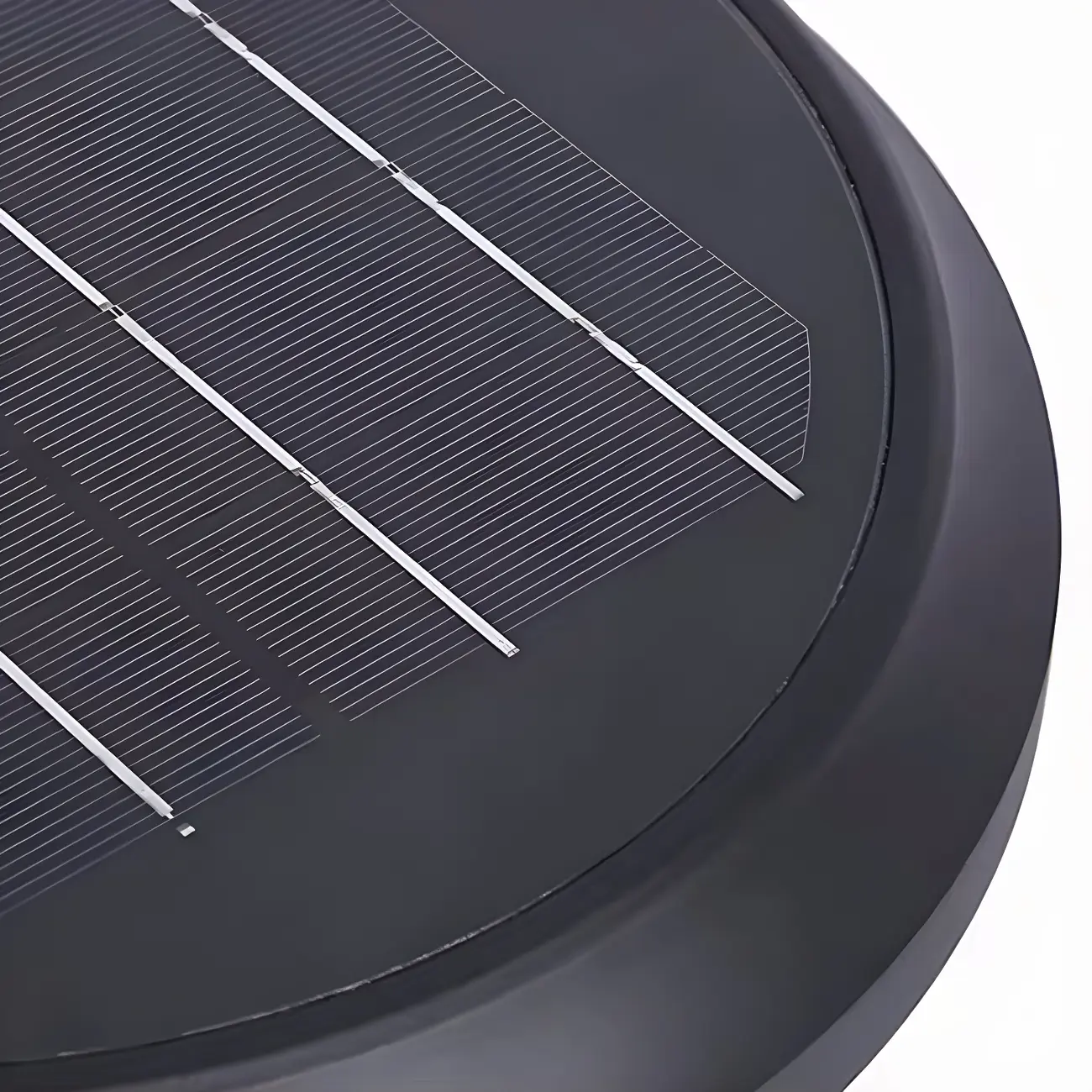 Diamond Shape Solar Black Metal Post Cap Light Image - 9 | homeyfad