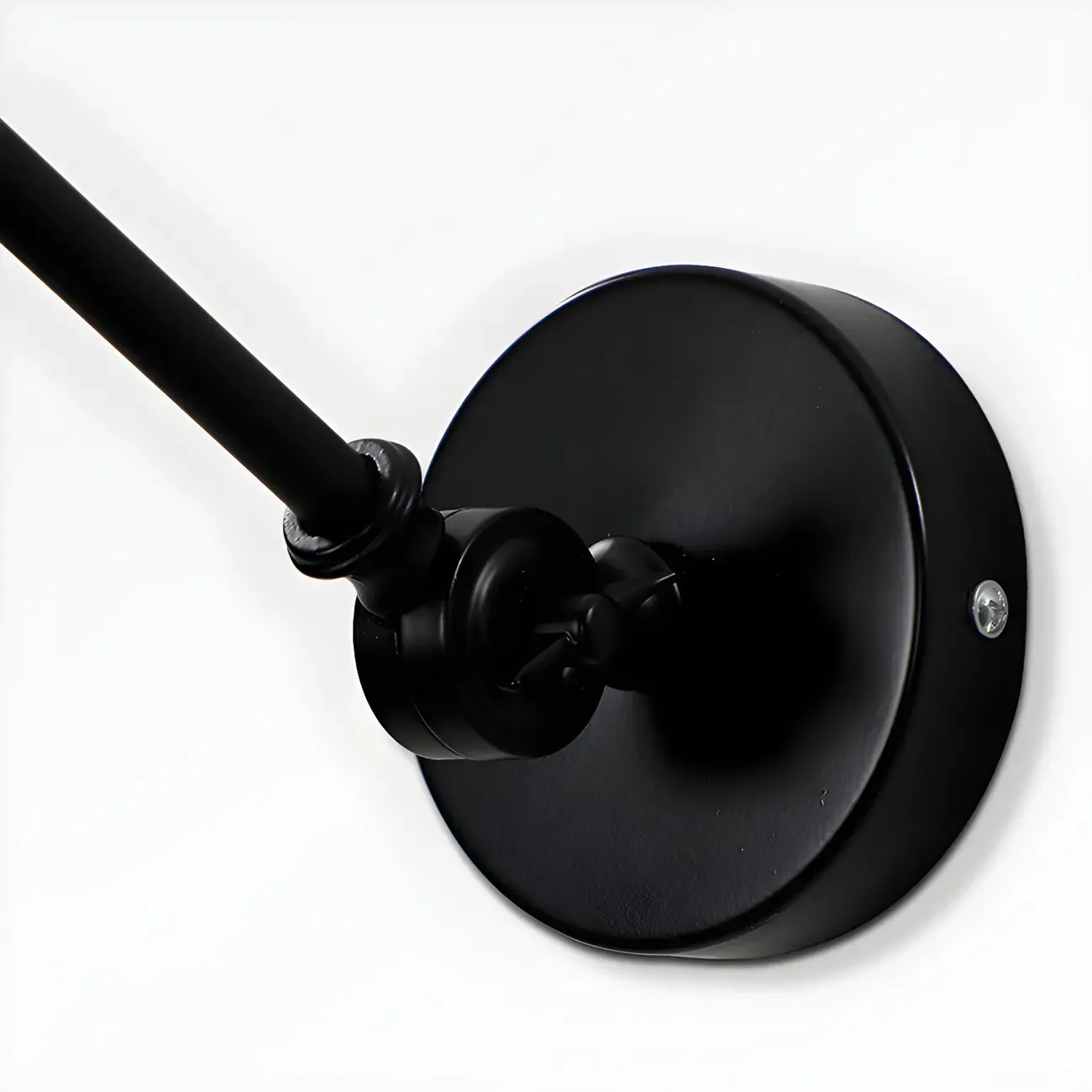 Modern Simple Metal Adjustable Swing Arm Wall Light Image - 11