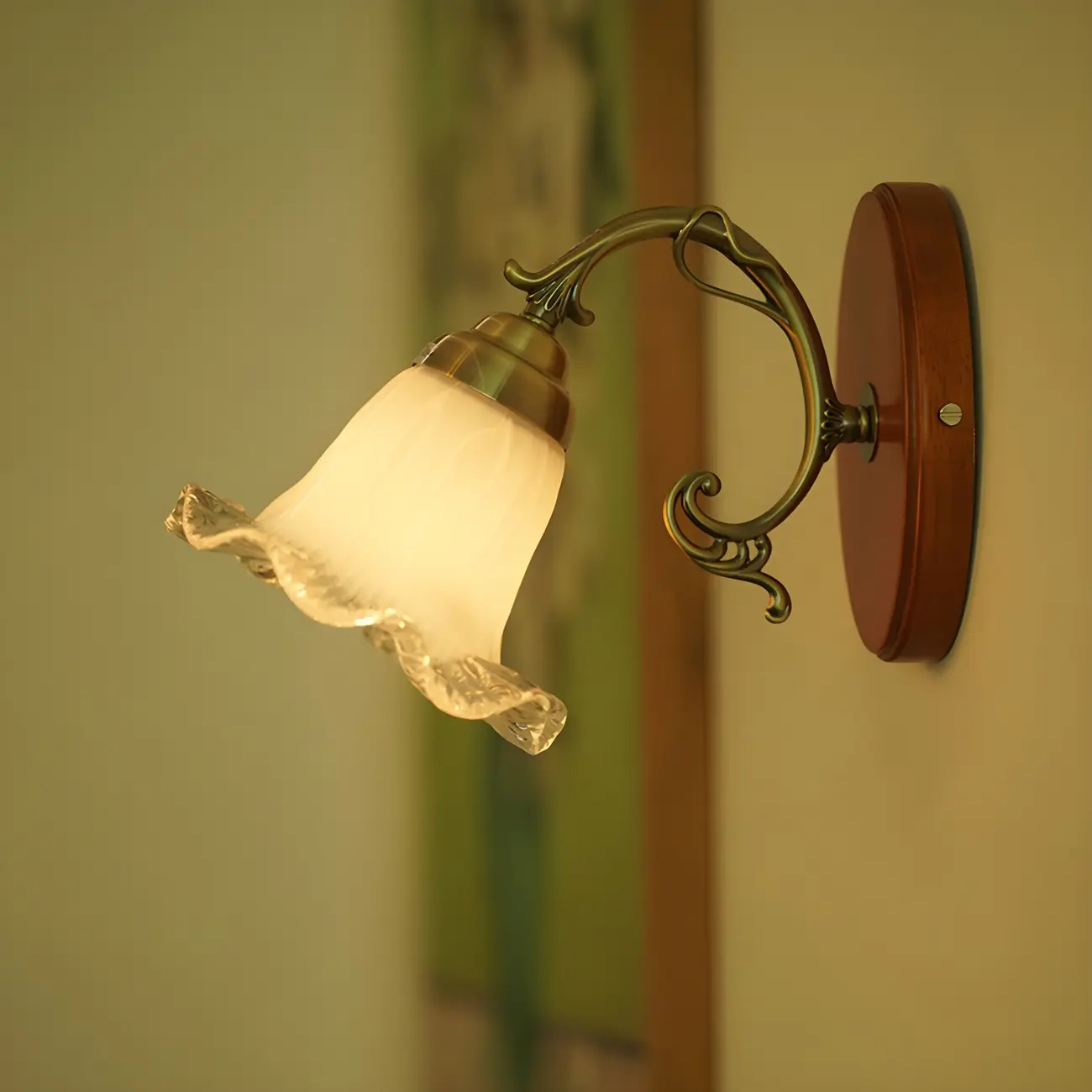 Vintage Wall Light Sconce Colorful Wall Light Fixture for Bedroom Image - 5 | homeyfad