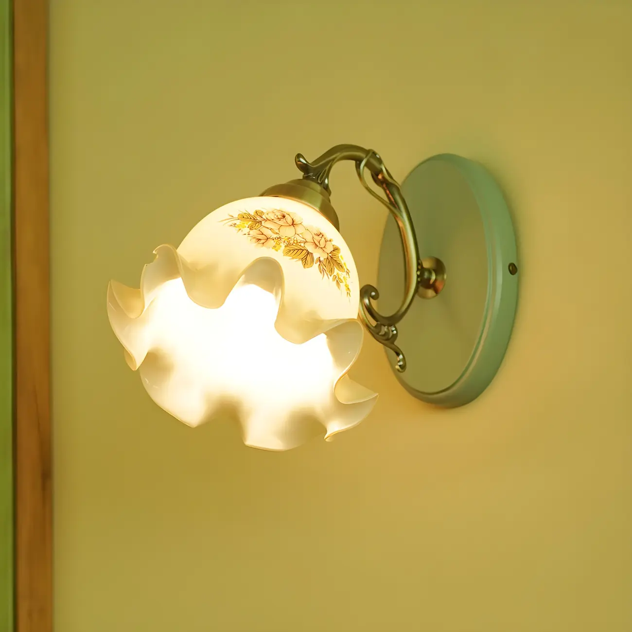 Vintage Wall Light Sconce Colorful Wall Light Fixture for Bedroom Image - 11 | homeyfad