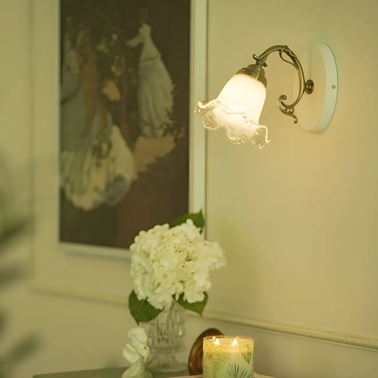 Vintage Wall Light Sconce Colorful Wall Light Fixture for Bedroom Image - 12 | homeyfad