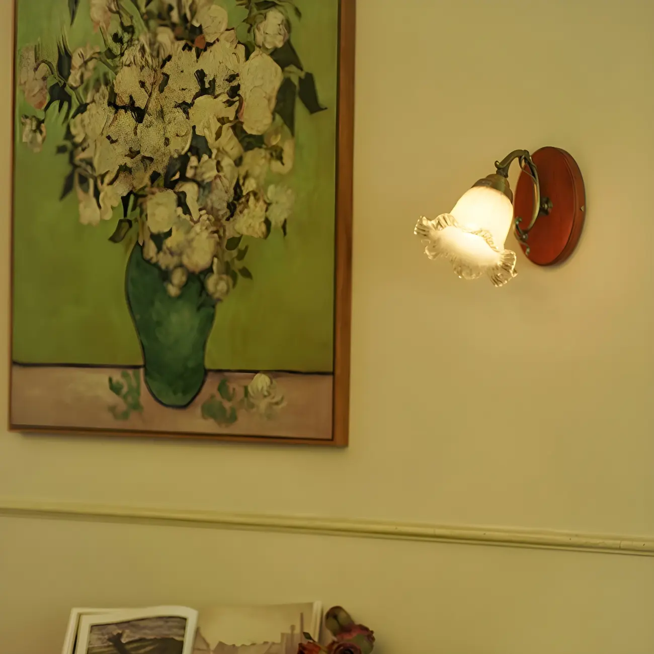 Vintage Wall Light Sconce Colorful Wall Light Fixture for Bedroom Image - 14 | homeyfad