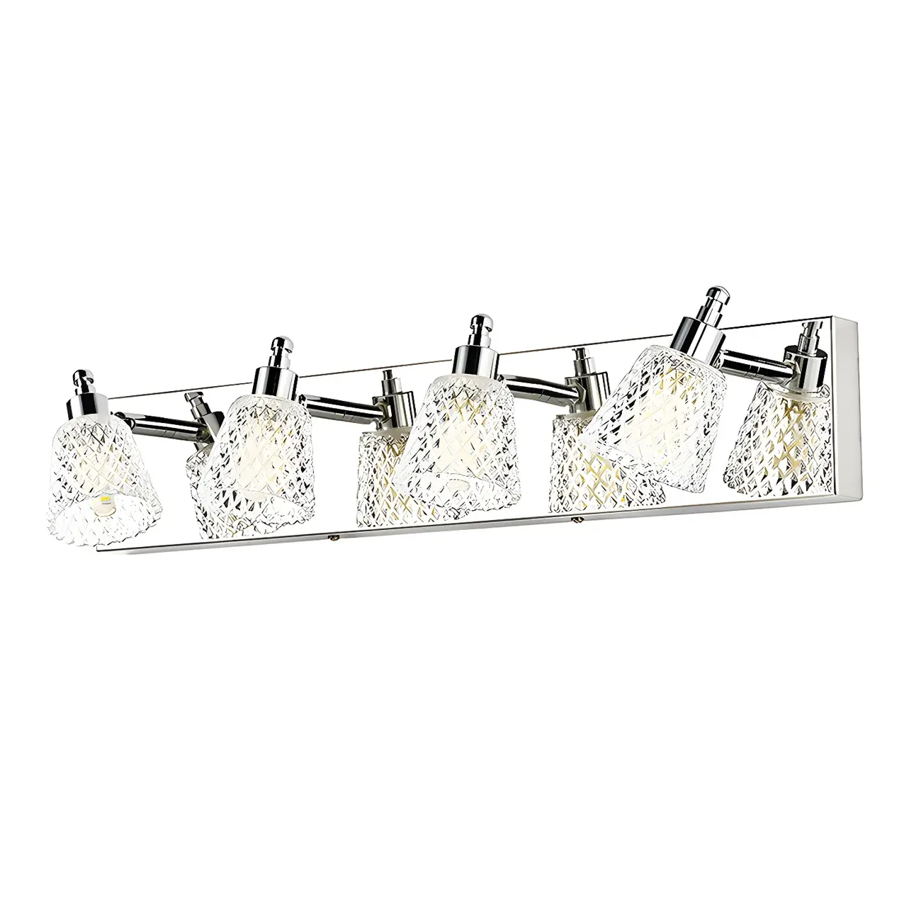 Crystal Glass Vanity Light Modern Style for Bathroom Image - 11 | homeyfad