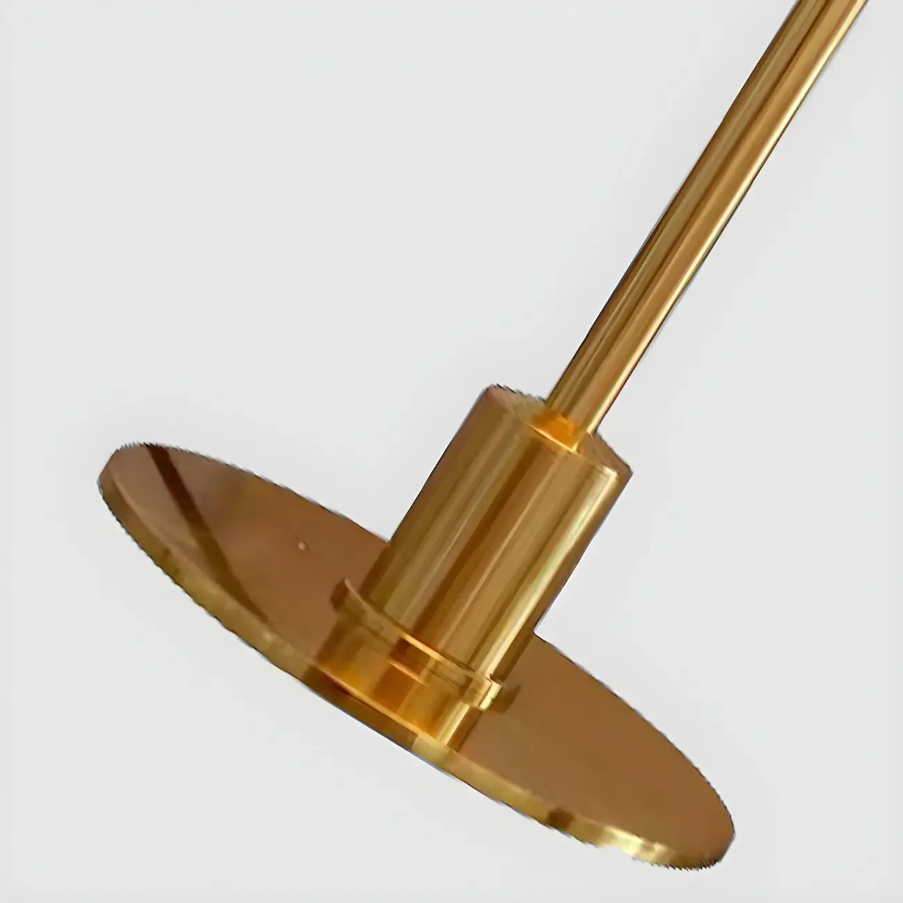 Standard Glass 3 Layers Amber Top Shade LED Table Lamp Image - 9