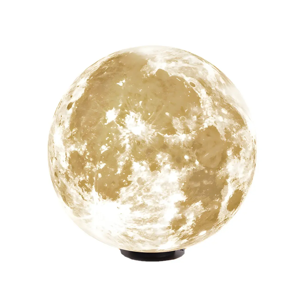 LED Moon Globe Post Cap Lights for Outdoor Pillars