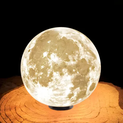 LED Moon Globe Post Cap Lights for Outdoor Pillars
