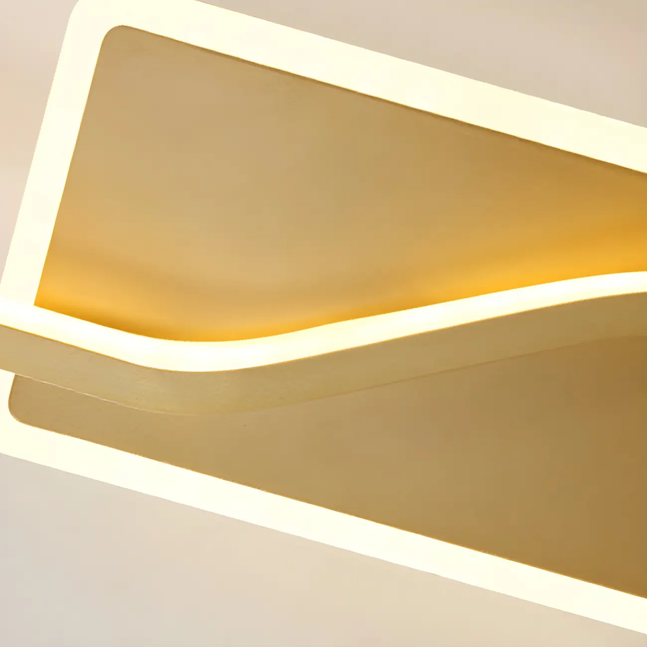 2-Light Bathroom Silica Gel Linear Gold Vanity Light Image - 12 | homeyfad