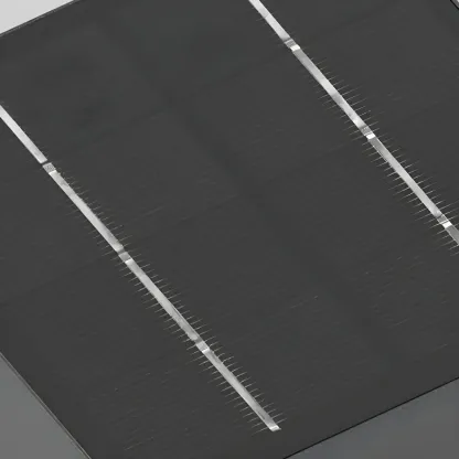 Modern Solar Black Metal Post Cap Light with Switch Image - 6