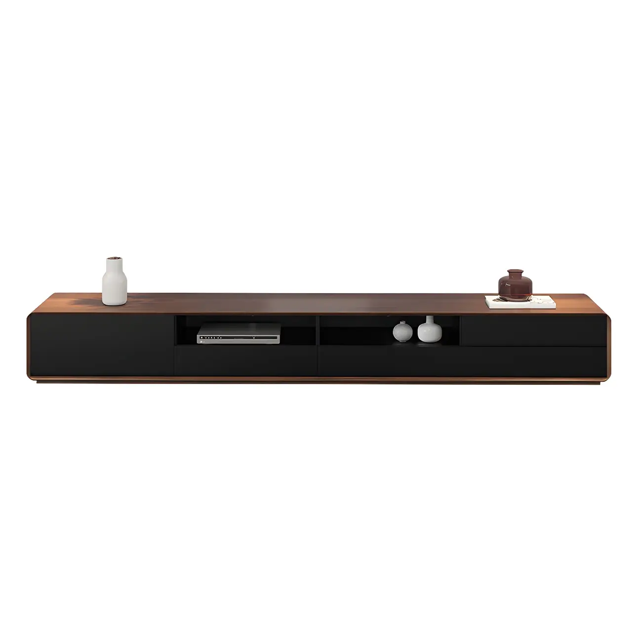 Glam Wooden Mueble Para TV Stand with Drawer for Living Room Image - 5 | homeyfad