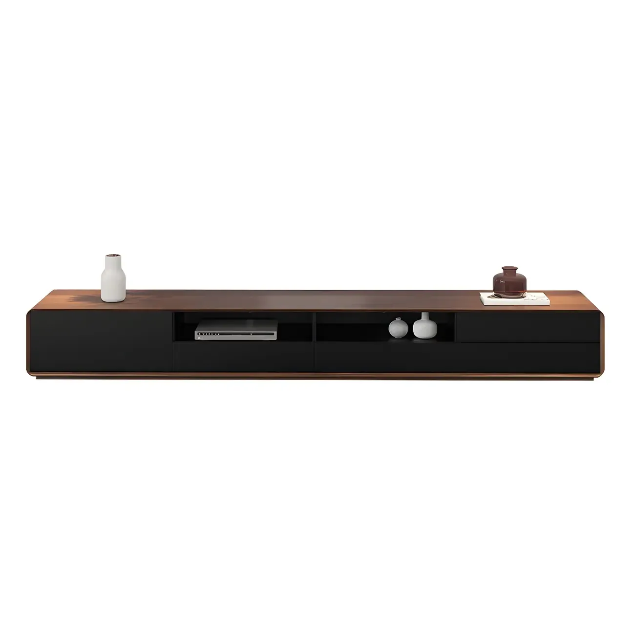 Glam Wooden Mueble Para TV Stand with Drawer for Living Room Image - 5