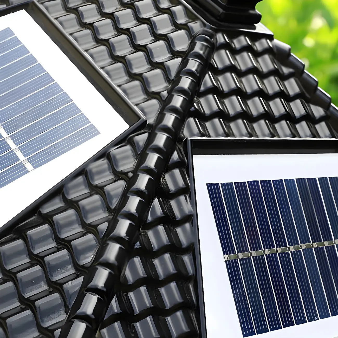 Solar Metal White Pane Vintage Post Cap Light Image - 8 | homeyfad