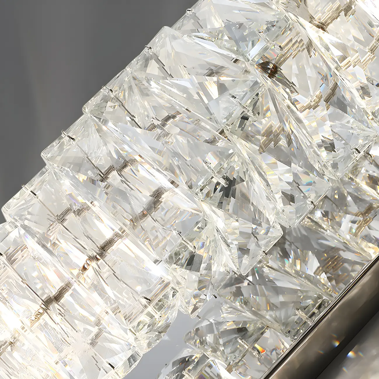 Luxurious Crystal Metal Vanity Light for Bathroom Decor Image - 7 | homeyfad