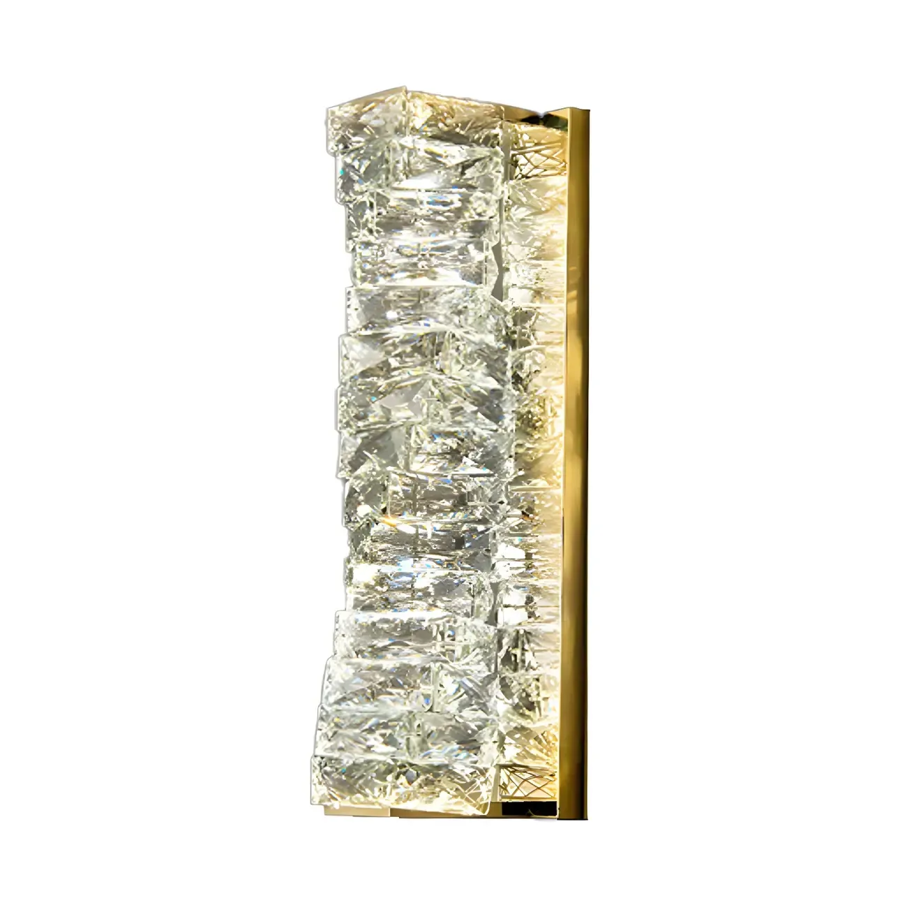 Luxurious Crystal Metal Vanity Light for Bathroom Decor Image - 9