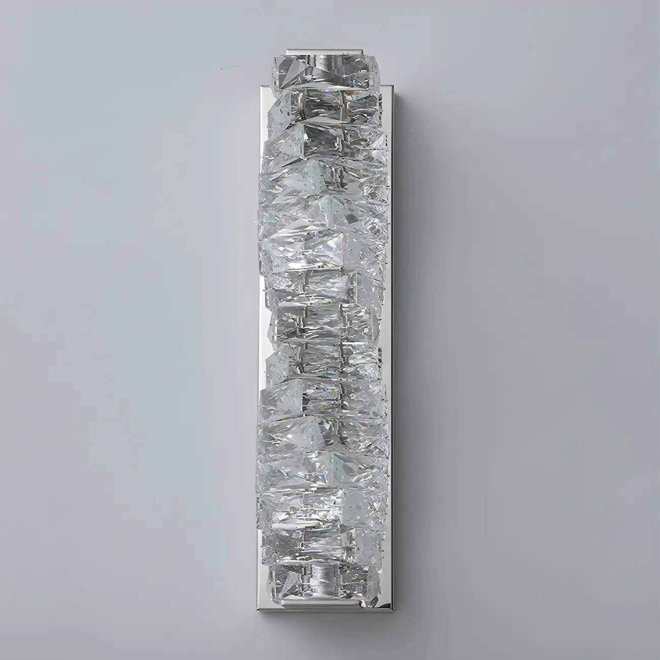 Luxurious Crystal Metal Vanity Light for Bathroom Decor Image - 11