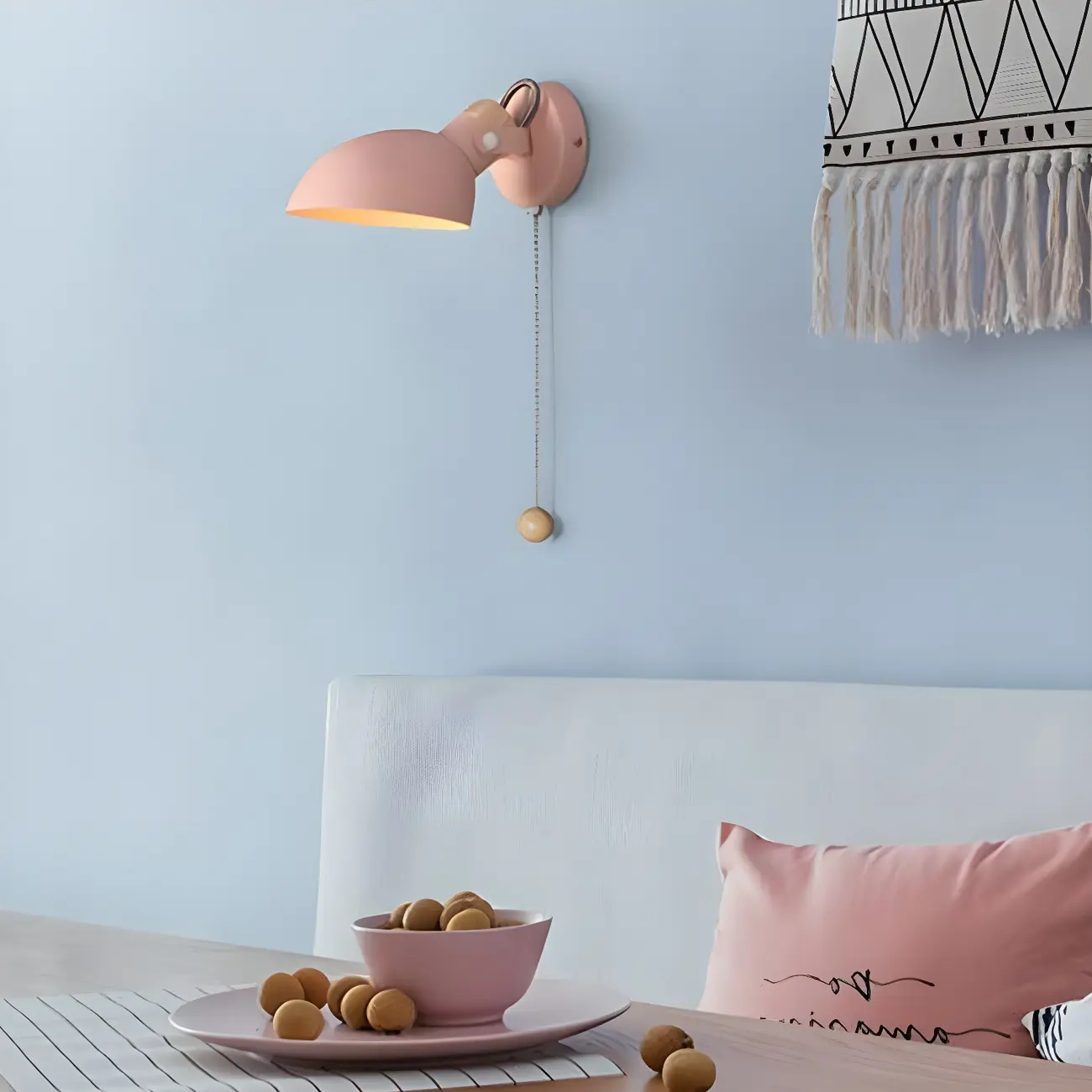 Minimalist Metal Adjustable Vanity Light with Pull Chain for Home Image - 5 | homeyfad