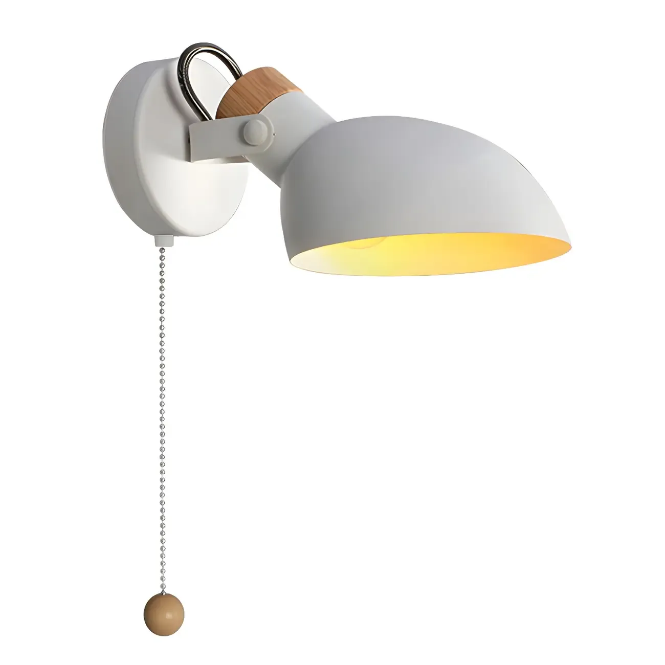 Minimalist Metal Adjustable Vanity Light with Pull Chain for Home Image - 10