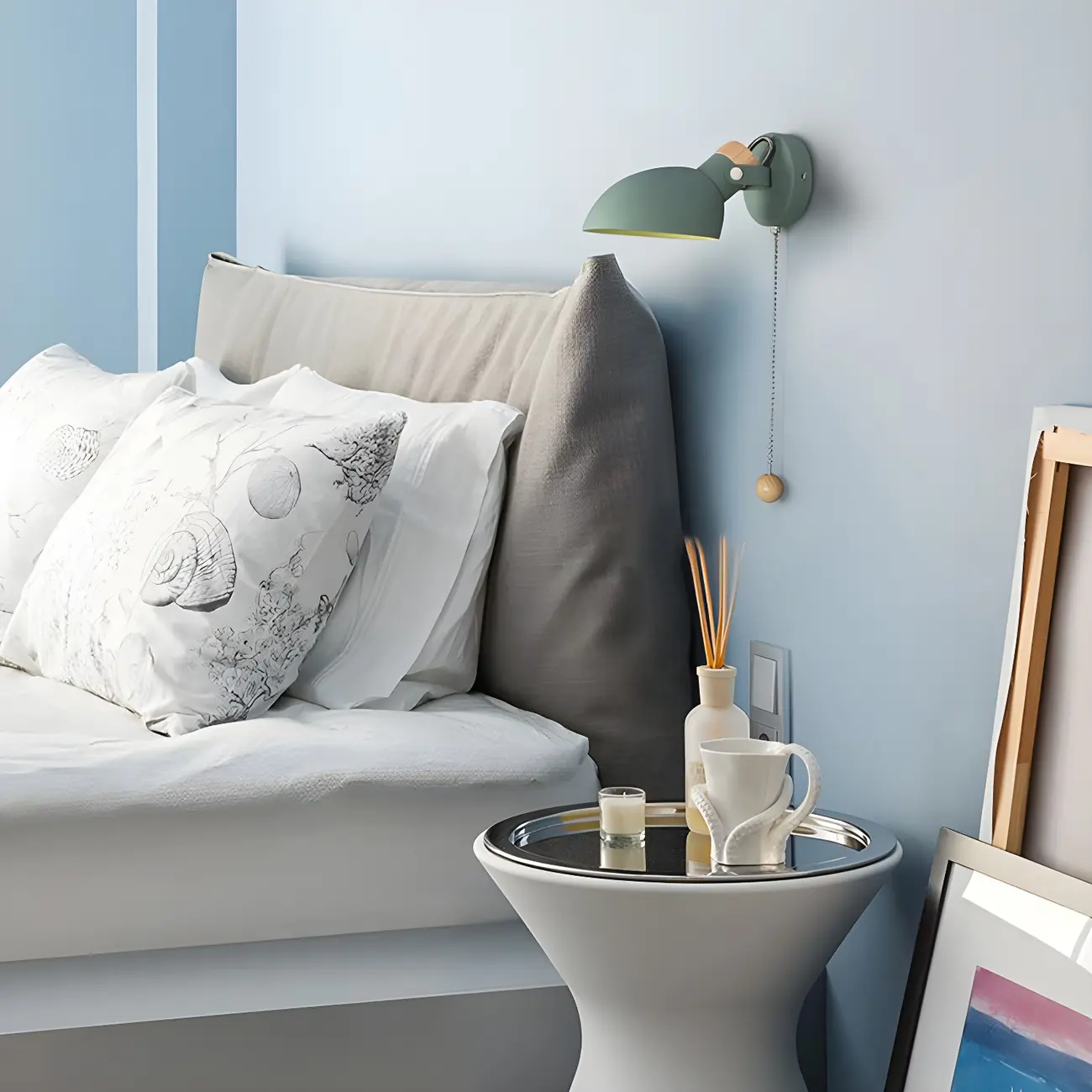 Minimalist Metal Adjustable Vanity Light with Pull Chain for Home Image - 15 | homeyfad