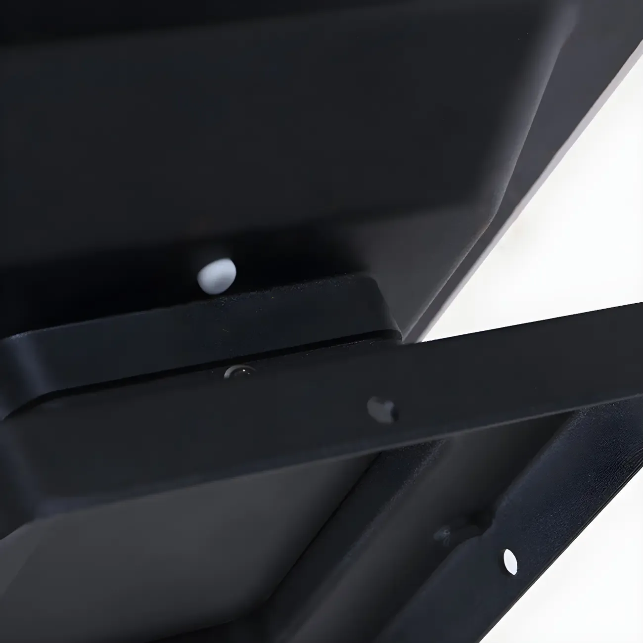 Modern Square Clear Solar Post Cap Light Image - 9