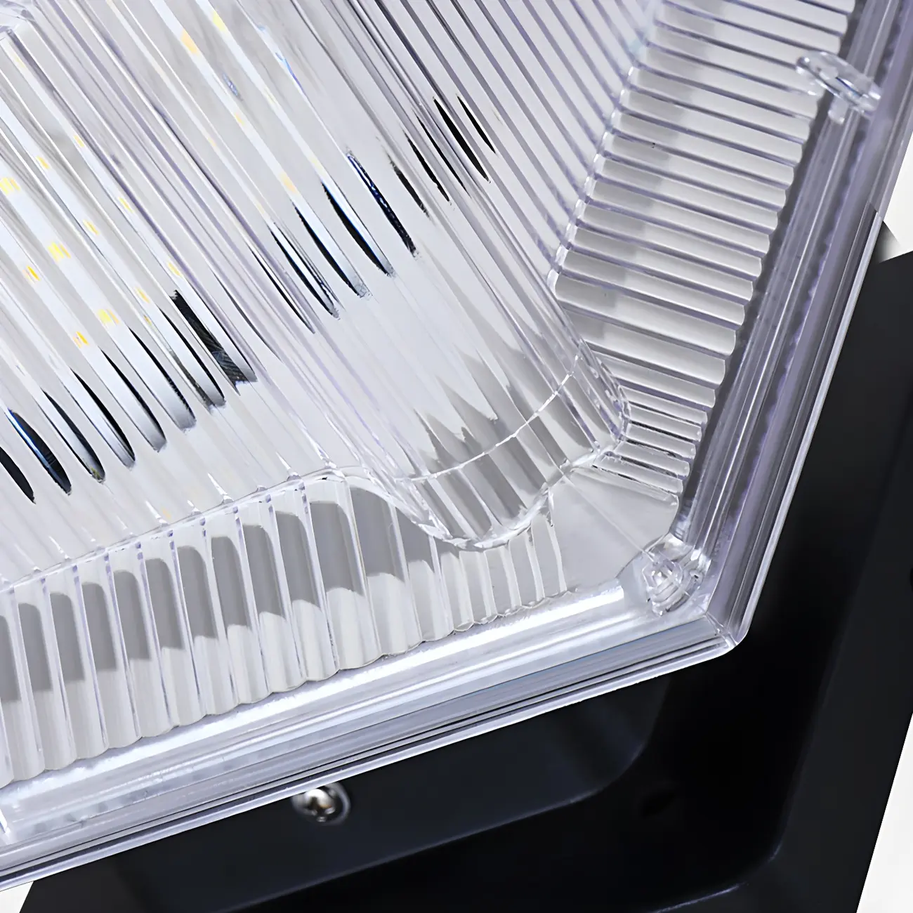 Modern Square Clear Solar Post Cap Light Image - 10 | homeyfad