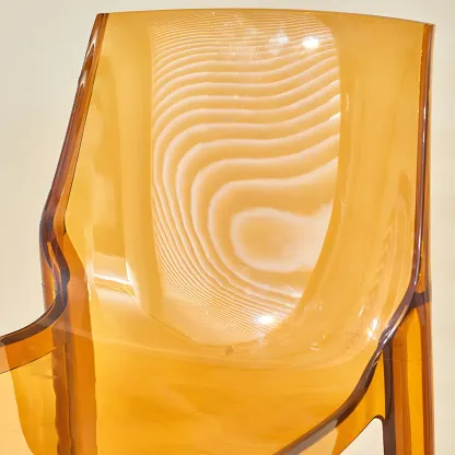 Modern Acrylic Vibrant Durable Colourful Sleek Bar Stool Image - 6