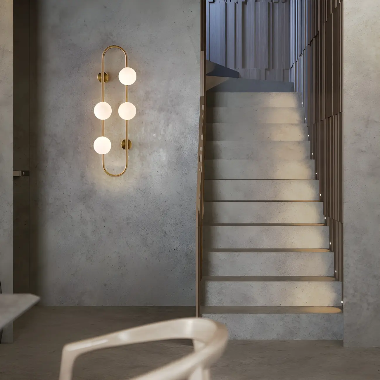 Elegant Oval Vanity Light Wall Mounted with Glass Shade for Home Image - 7 | homeyfad