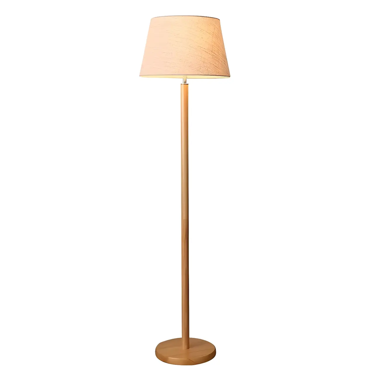 Modern Wooden Floor Lamp Minimalist Design for Living Room Image - 7 | homeyfad