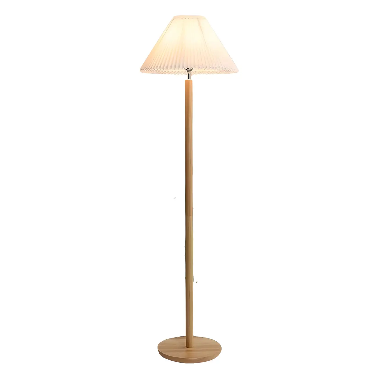 Modern Wooden Floor Lamp Minimalist Design for Living Room Image - 8 | homeyfad