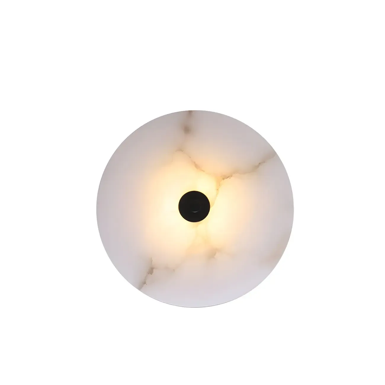 Modern Stone Acrylic LED Wall Sconce with Ambient Lighting Image - 7