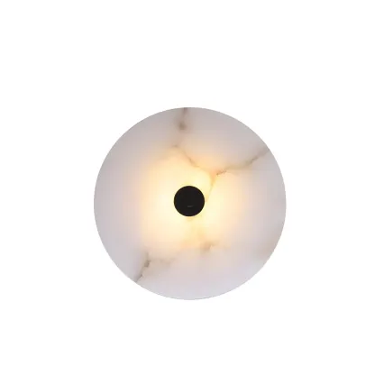 Modern Stone Acrylic LED Wall Sconce with Ambient Lighting Image - 7