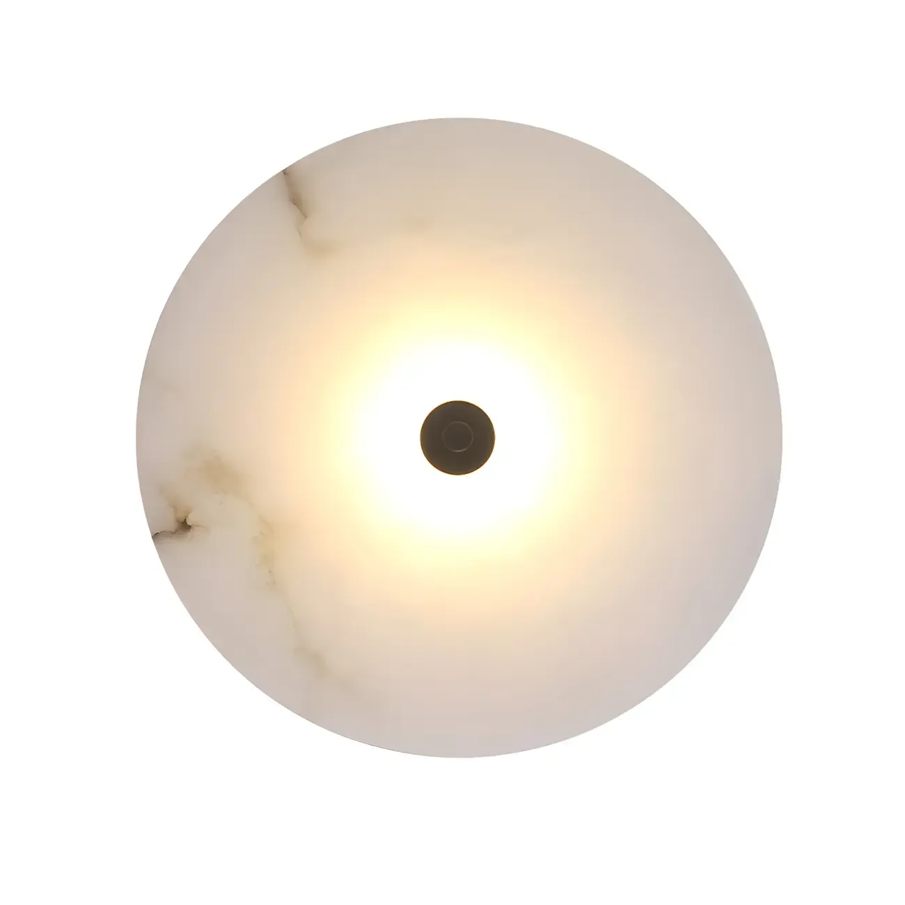 Modern Stone Acrylic LED Wall Sconce with Ambient Lighting Image - 11