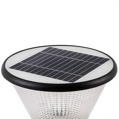 Solar Square and Round Pyramid Post Cap Light Image - 10