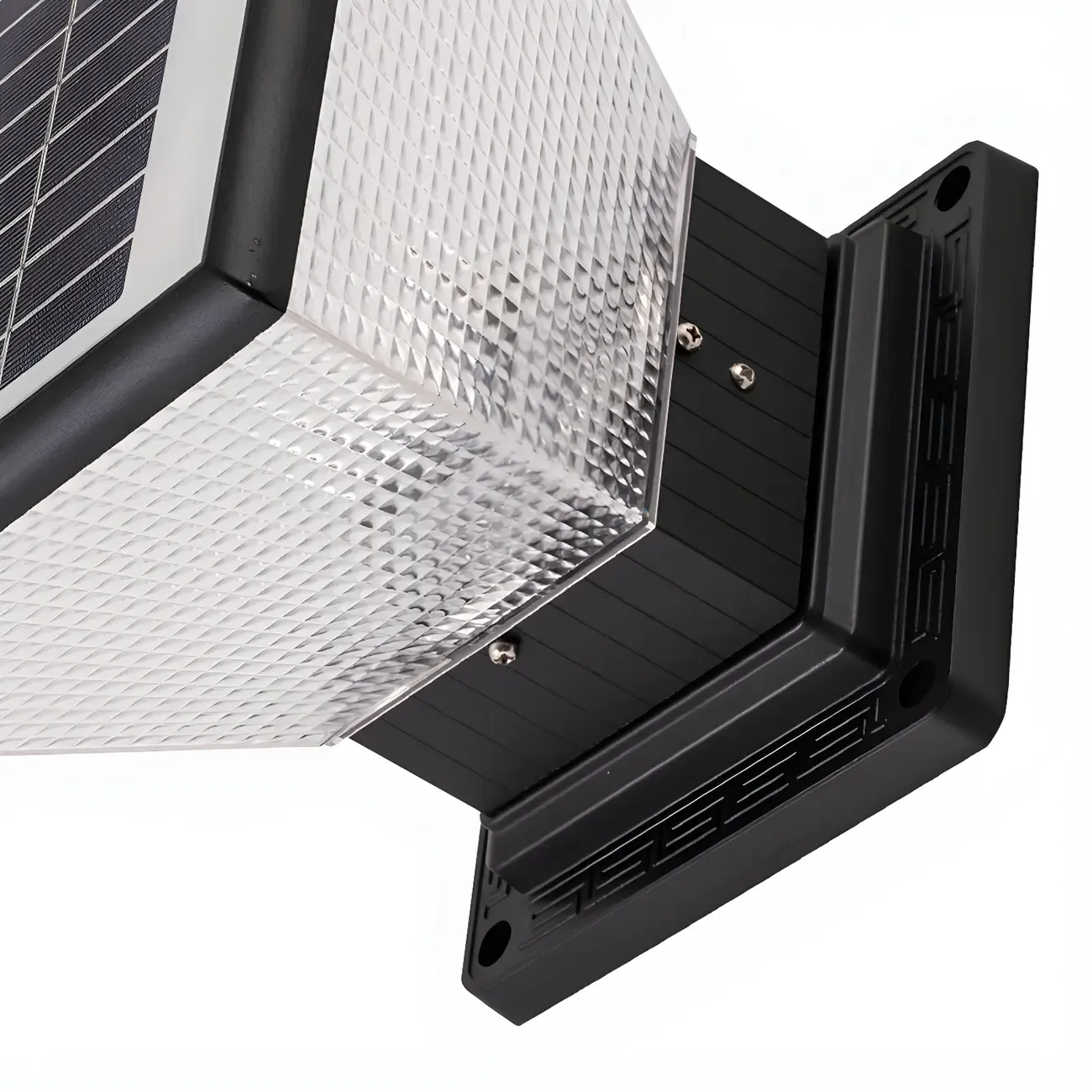 Solar Square and Round Pyramid Post Cap Light Image - 11