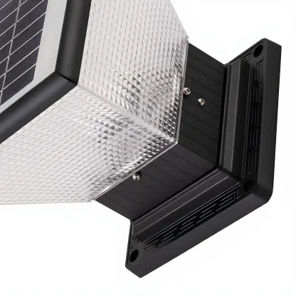 Solar Square and Round Pyramid Post Cap Light Image - 11