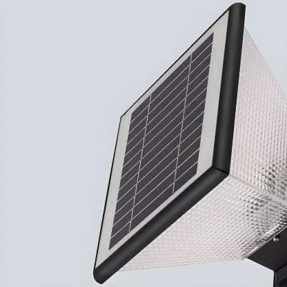 Solar Square and Round Pyramid Post Cap Light Image - 12
